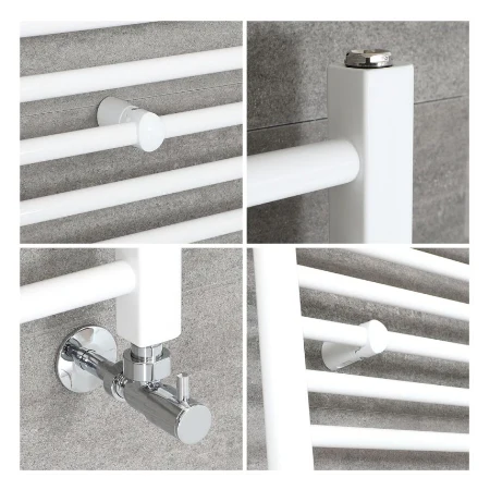 Handdoekradiator CV Modern 120cm x 40cm - Wit | Ive - Image 3
