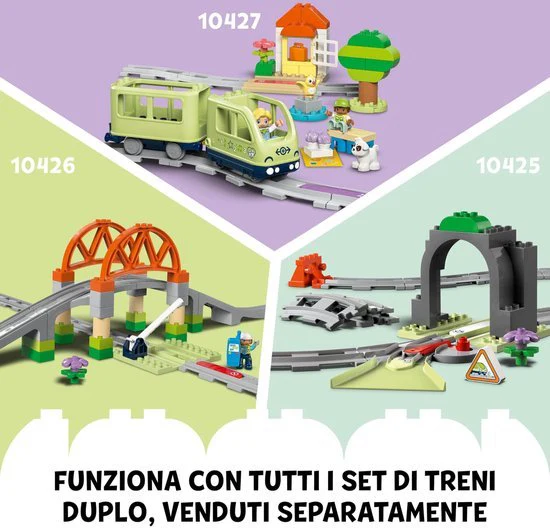 LEGO DUPLO - Stad Grote interactieve buurttrein set - 10428 - Image 9